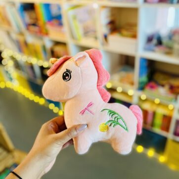 Unicorn Plushie - Pink