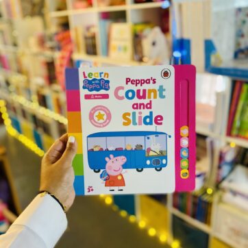 Learn with Peppa: Peppa's Count and Slide | Board Book