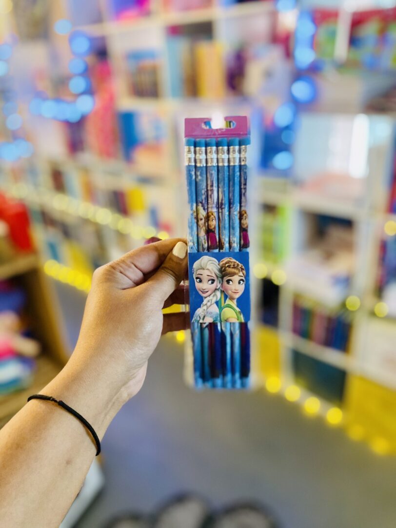 Frozen Pencil Character Set