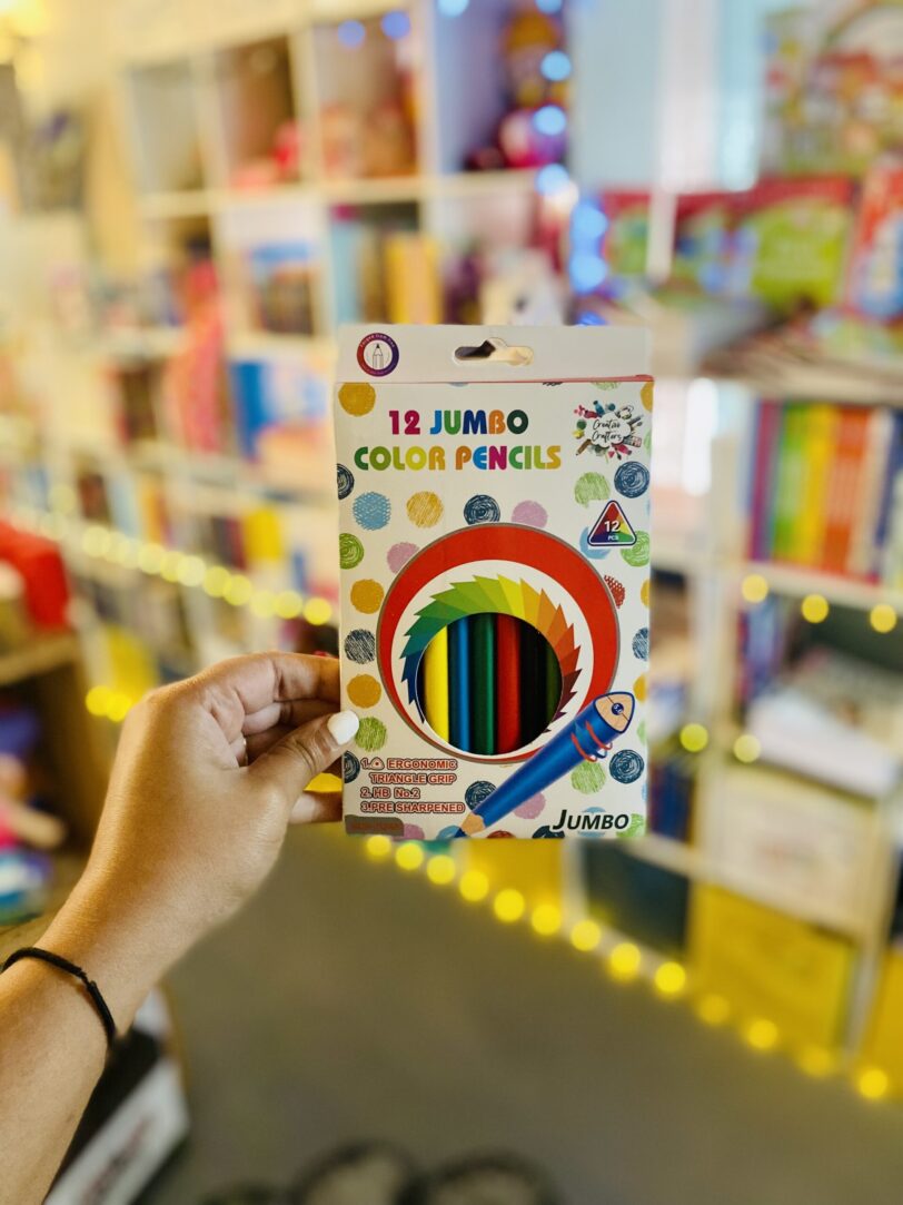 12 Jumbo Color Pencils
