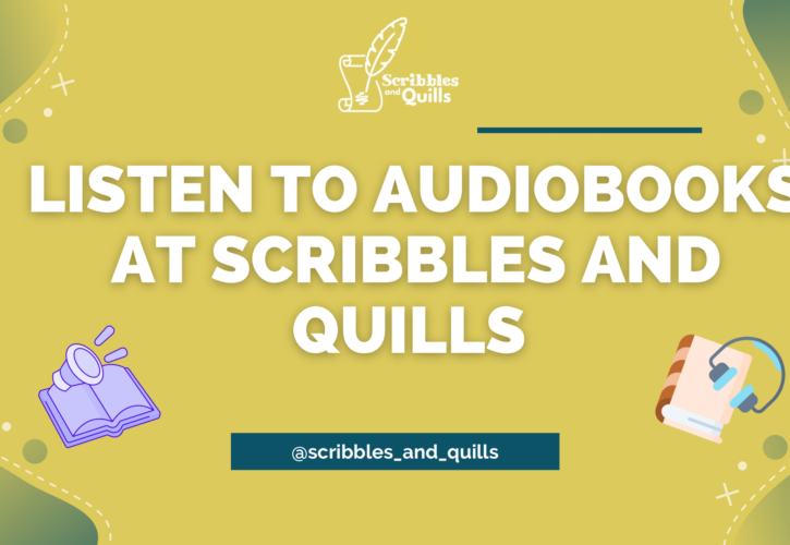 Audiobooks at Scribbles and Quills!