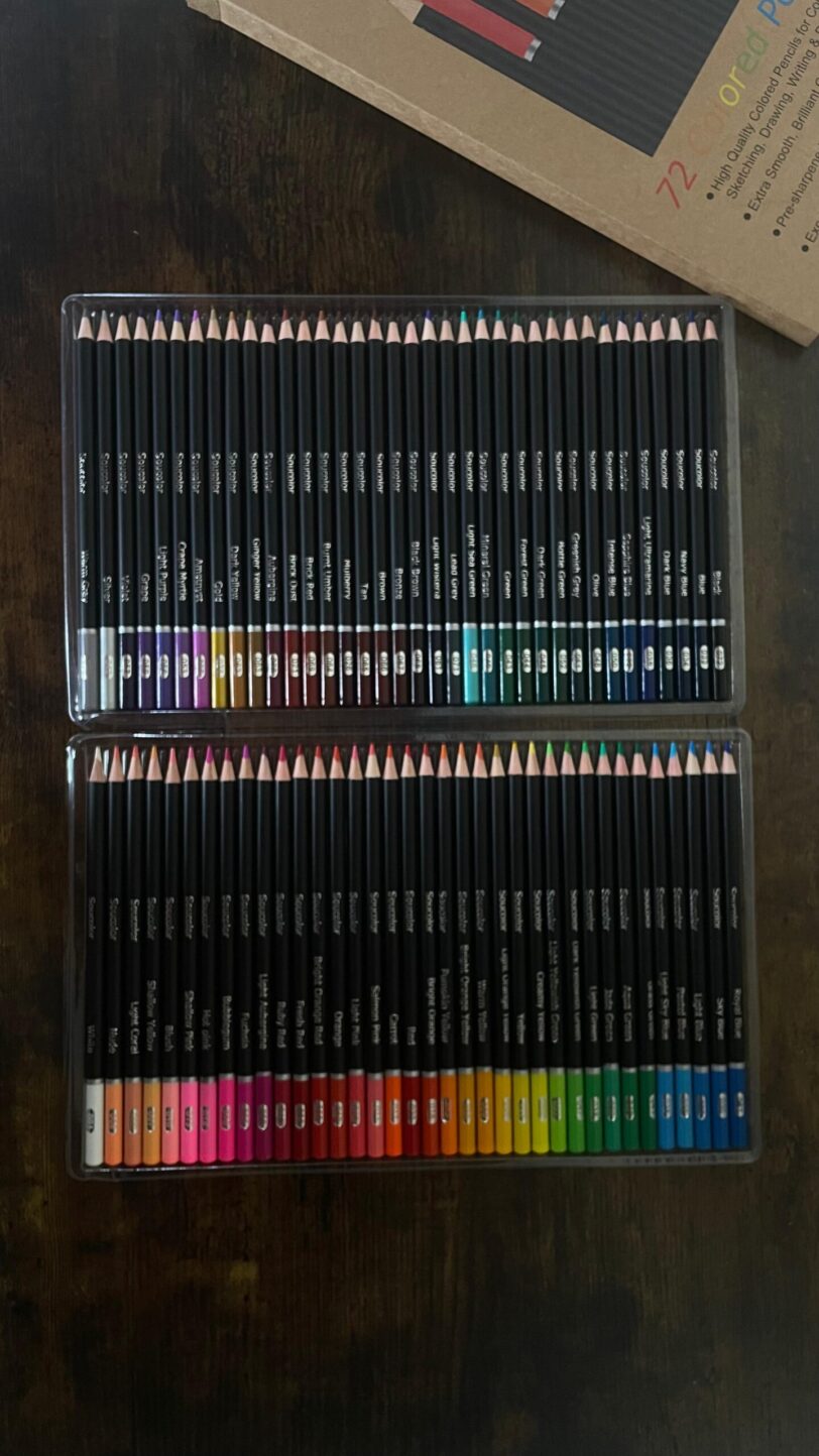 Soucolor Coloured Pencils 72pk - Image 2