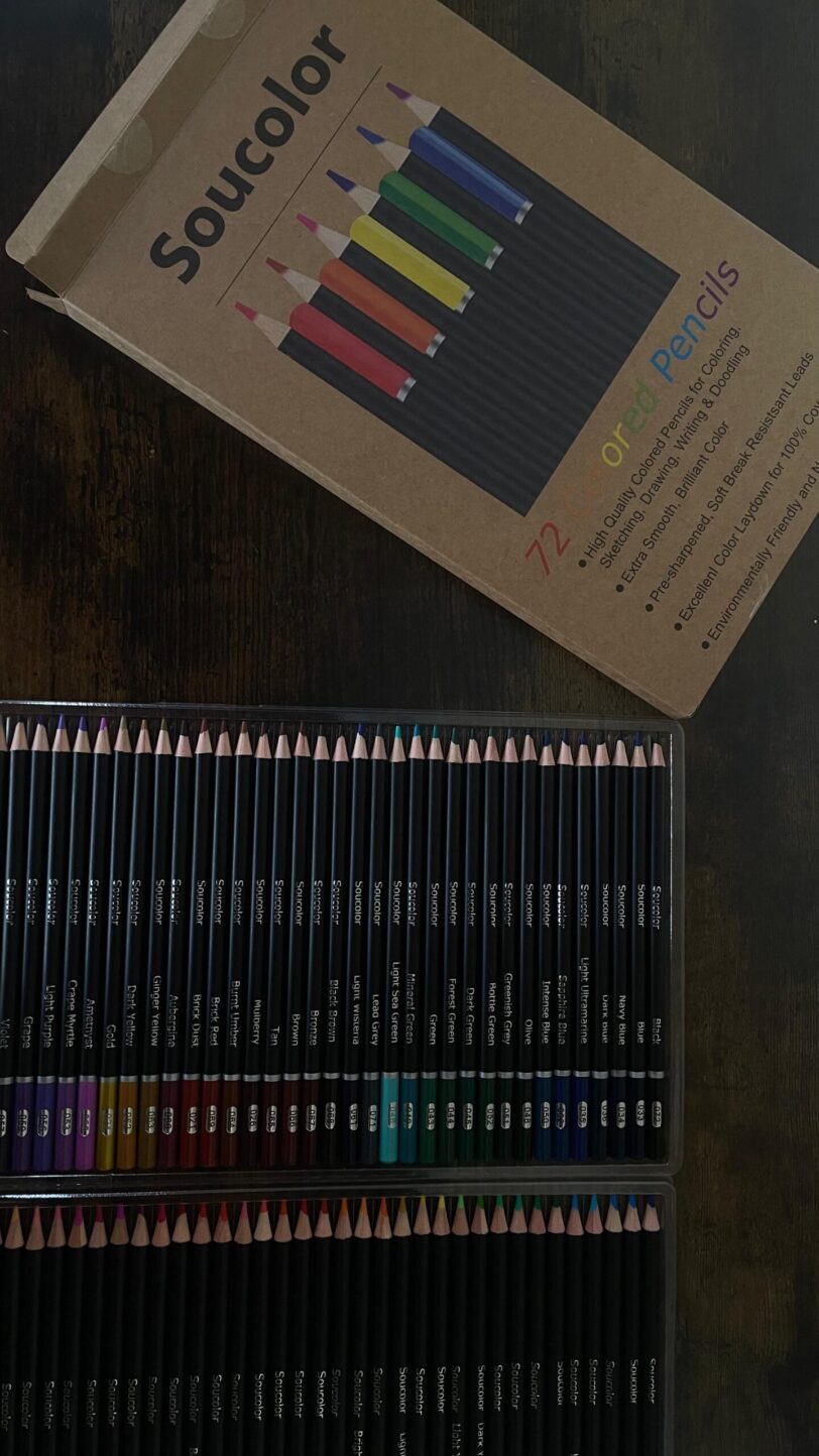 Soucolor Coloured Pencils 72pk