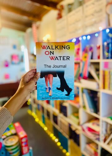 Walking On Water Journal by Natasha Brown-Alleyne
