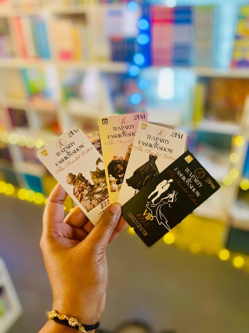 Tickets For The Scarlet Letter Tea Party