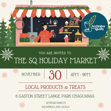 The SQ Holiday Day Market Vendor Registration 30th November 2024