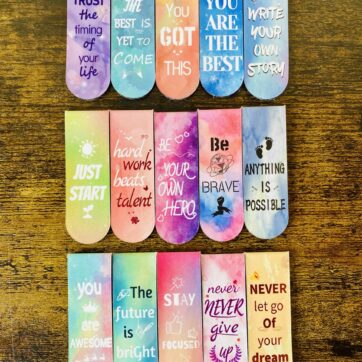 Magnetic Bookmarks Inspirational Assorted