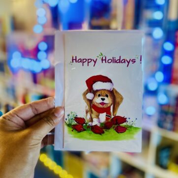 Christmas Greeting Card: Happy Holidays