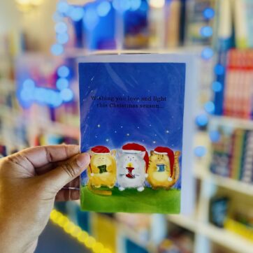 Christmas Greeting Card: Wishing You Love And Light This Christmas Season