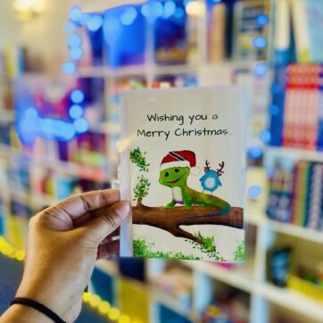 Christmas Greeting Card: Wishing You A Merry Christmas