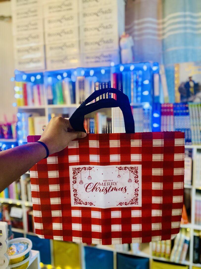 Large Christmas Gift Bags | Reusable Tote Bags | 17 x 12 x 6.7”