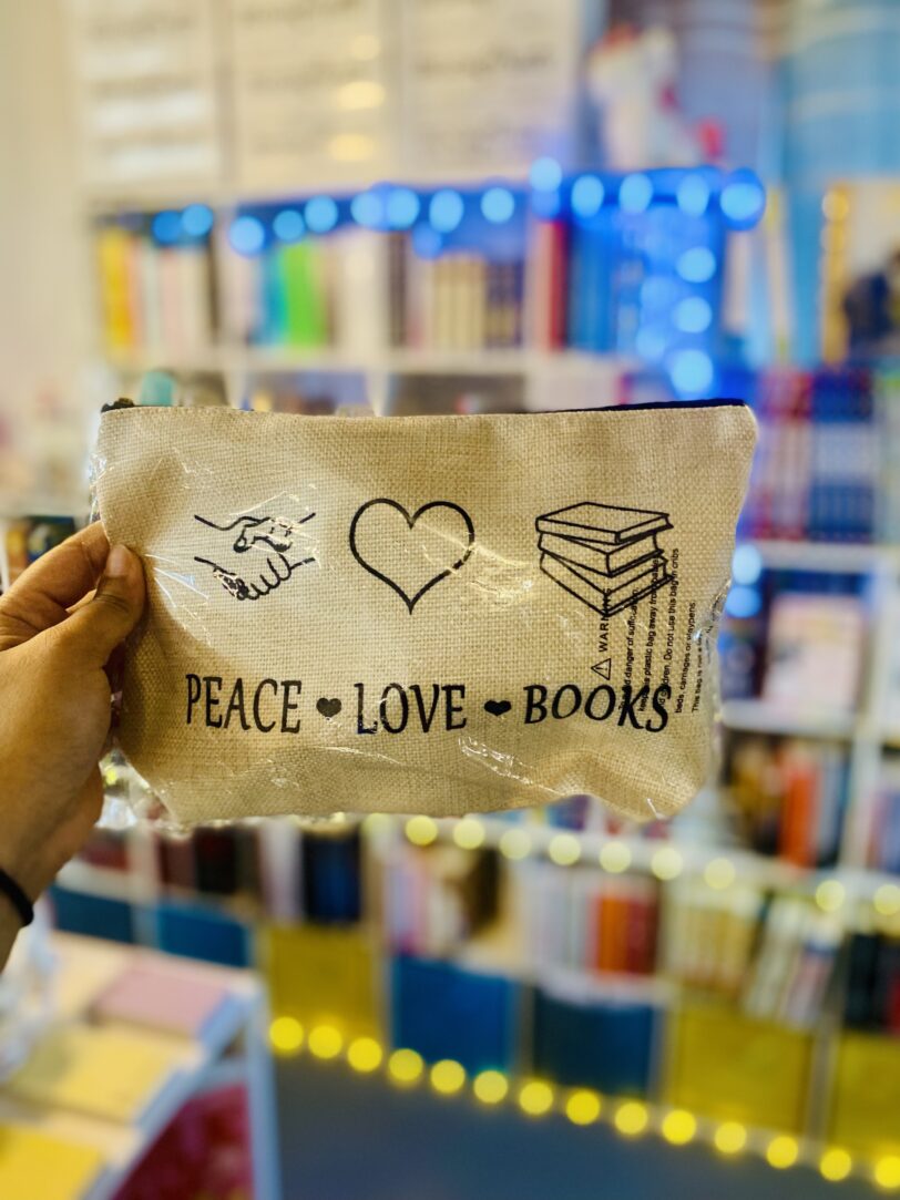 Peace Love Books Multipurpose Bag