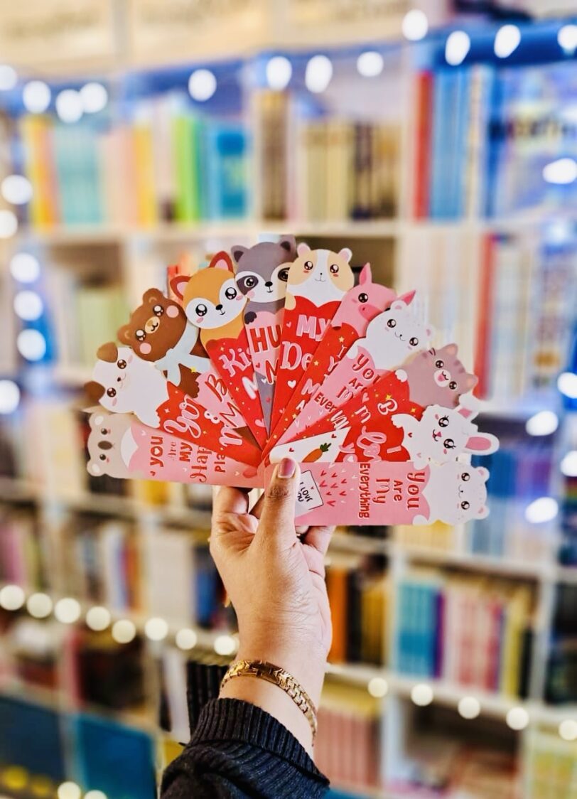 Valentine's Day Scented Bookmarks