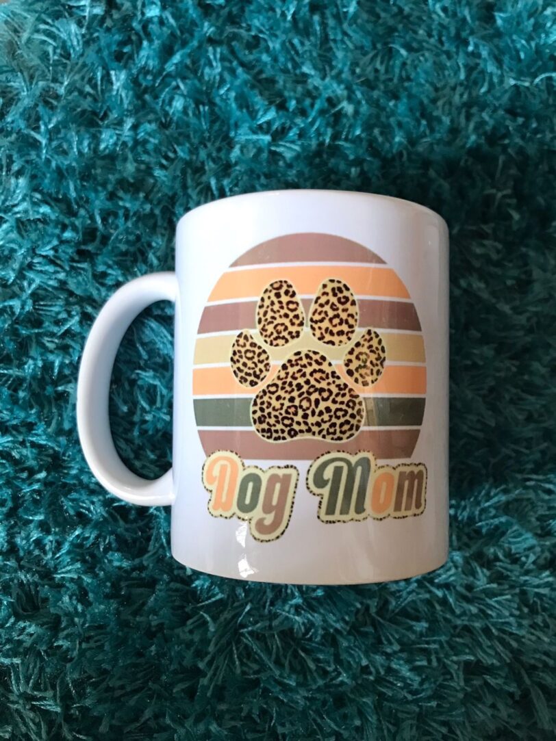 Dog Mom Mug| Firefly Crafts and Creations