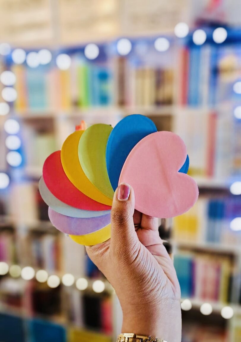 Heart Shaped Sticky Notes