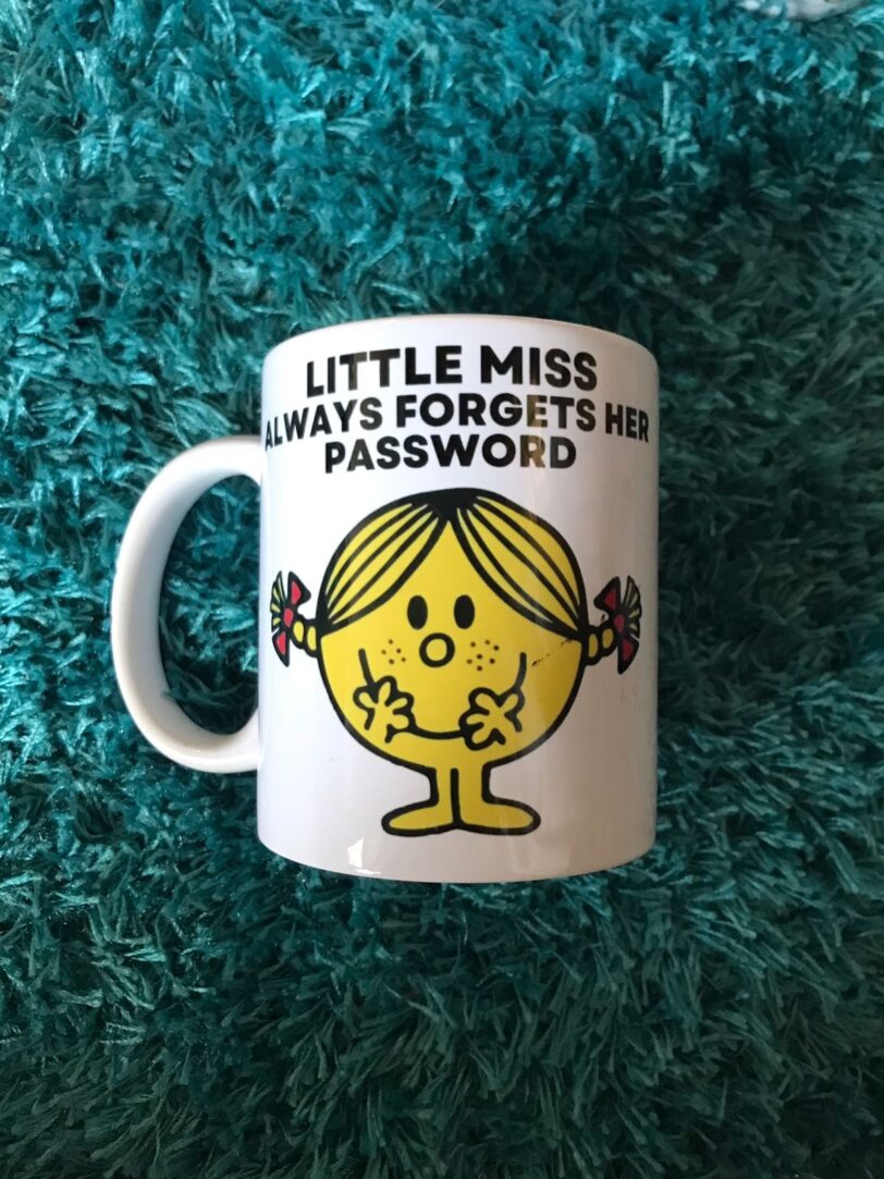 Little Miss Always Always Forgets Her Password | Firefly Crafts and Creations