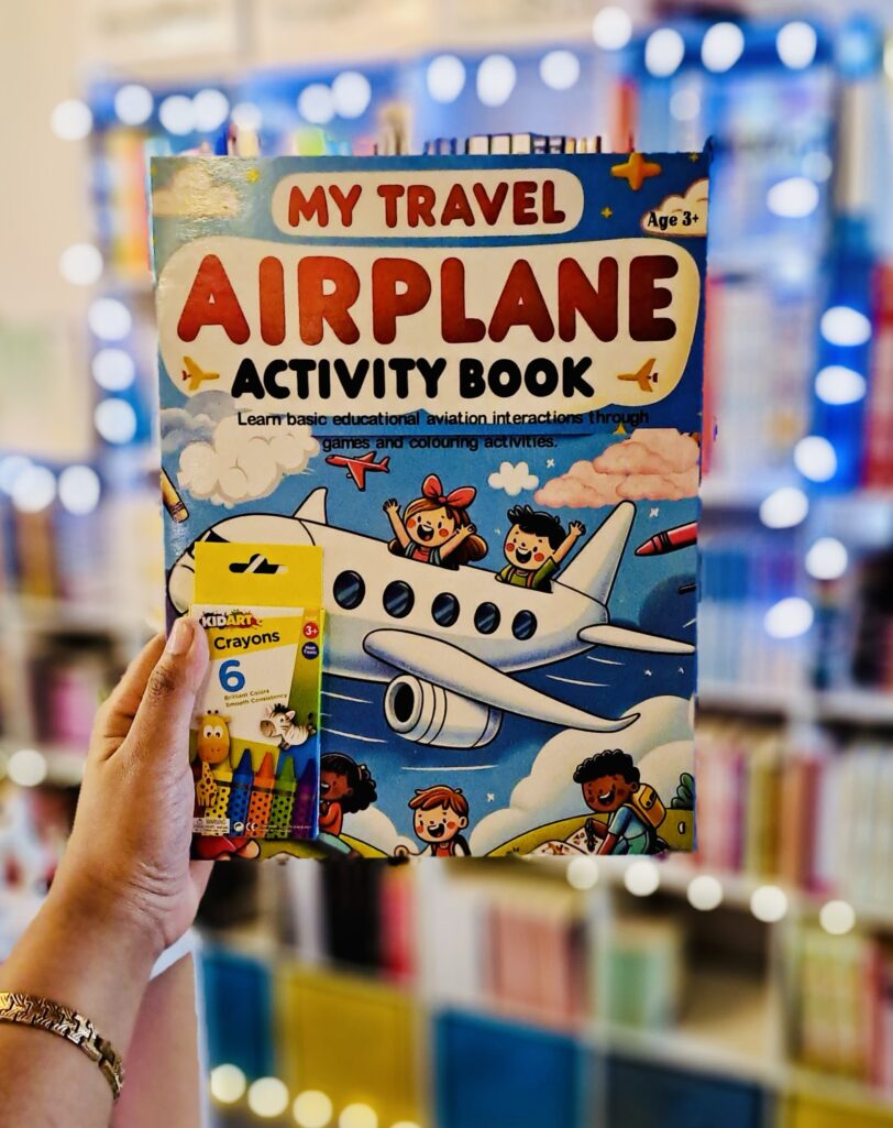 My Travel Airplane Activity Book