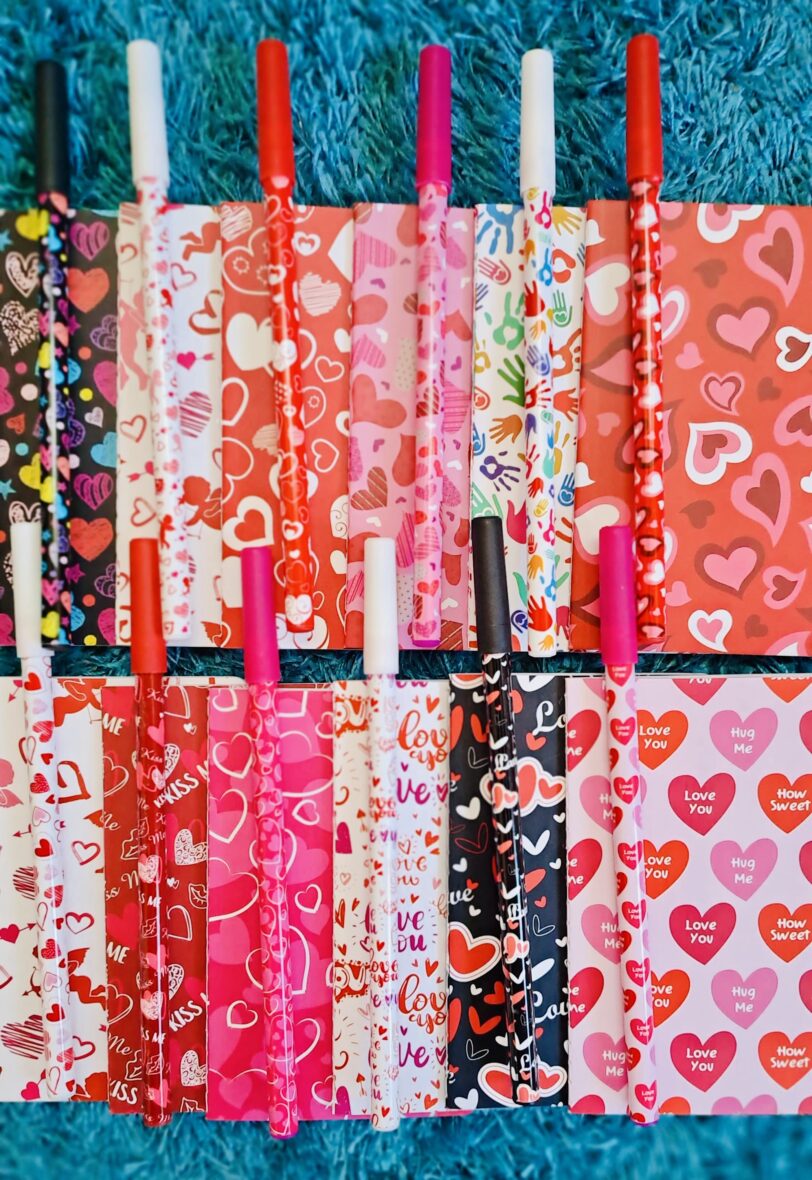 Valentine's Pen and Notebook Set (2 Pieces)