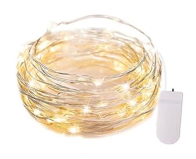 Pack LED Fairy Lights Battery Operated String Lights - 7ft