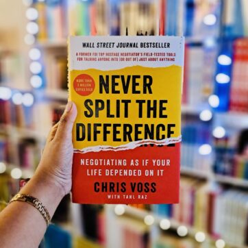 Never Split the Difference: Negotiating As If Your Life Depended On It