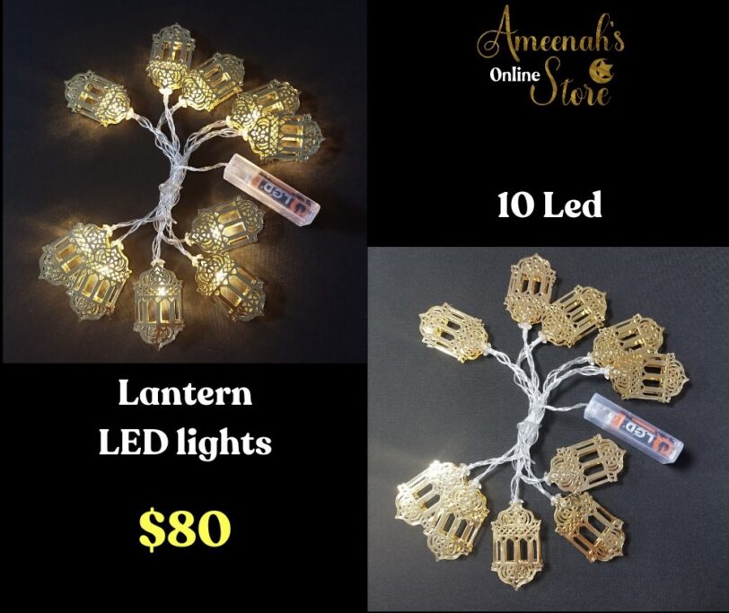 Lantern LED Lights | Ameenah's Store