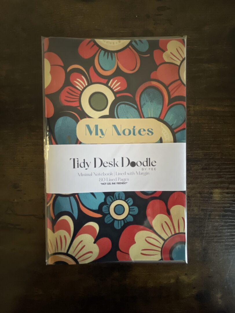 A5 Floral Notebook | Lined Pages