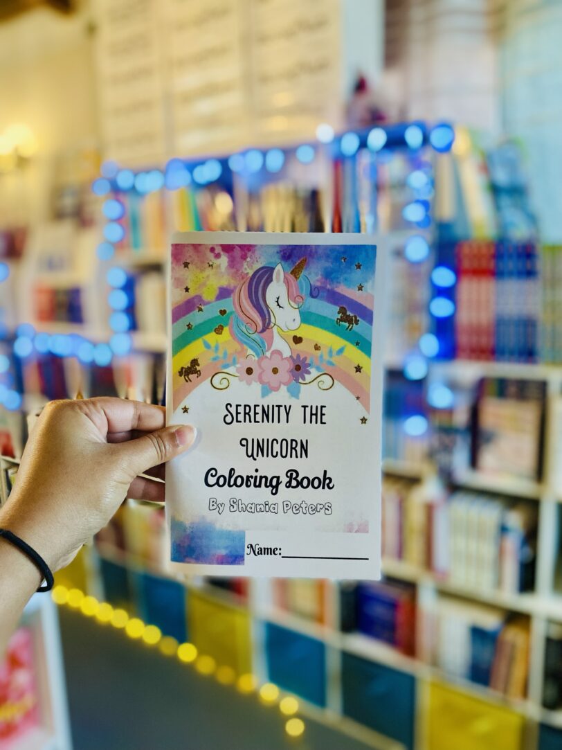 Serenity the Unicorn Colouring Book