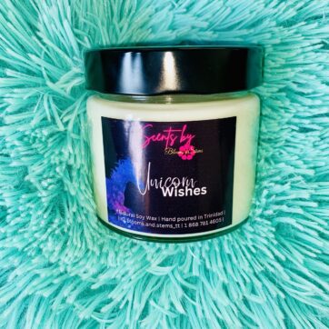 Unicorn Wishes 8.5oz Candle | Blooms and Stems