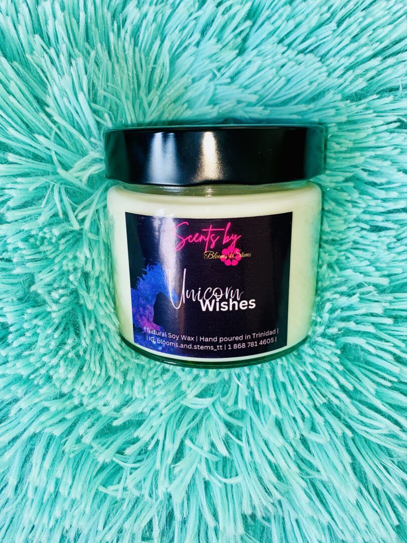 Unicorn Wishes 8.5oz Candle | Blooms and Stems