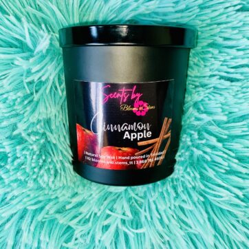 Cinnamon Apple 8.5oz Candle | Blooms and Stems